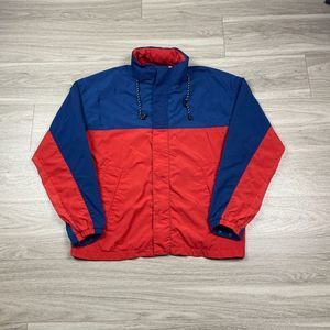 Uniqlo Red and Blue Windbreaker Jacket